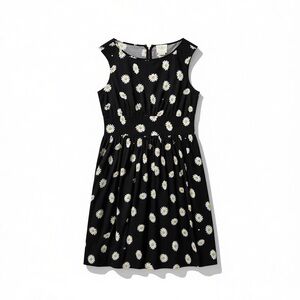 Kate Spade Black Daisy Print Dress